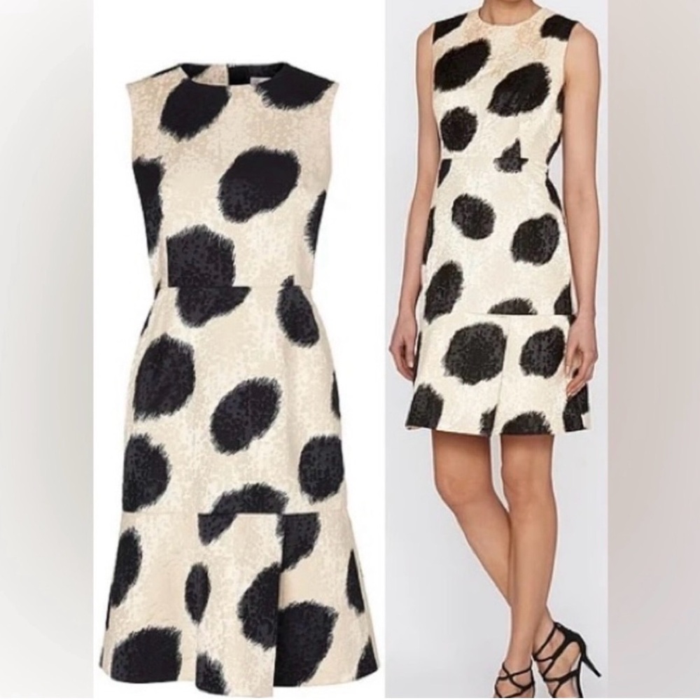L.K. Bennett London Ceylan Structured Cocktail Dress US 8